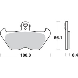 SBS klocki hamulcowe KH407 / KH246 street performance (excel) sinter