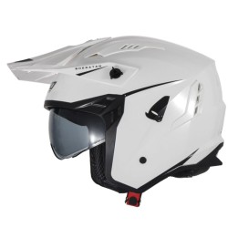 UFO KASK SHERATAN JET / TRIAL Z BLENDĄ PRZECIWSŁONECZNĄ