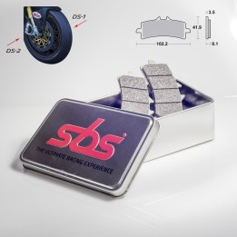 SBS KLOCKI HAMULCOWE KH447 RACING DUAL SINTER - bok@olekmotocykle.pl)
