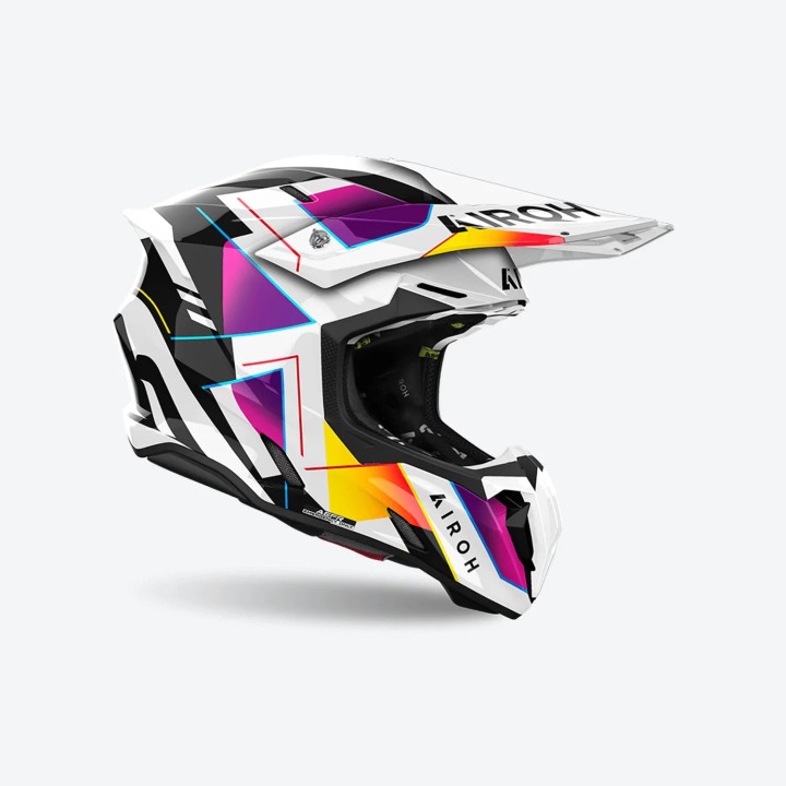AIROH KASK CROSS / ENDURO / ATV / QUAD TWIST 3 RAINBOW