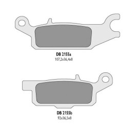 DELTA BRAKING klocki hamulcowe KH443 yamaha yfm 550 grizzly '11-14, yfm 700 grizzly '07-18 lewy przód - zastępują DB2155MX-D or…