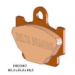 DELTA BRAKING klocki hamulcowe KH81 - zastępują DB2167MX-D i DB2167QD-D