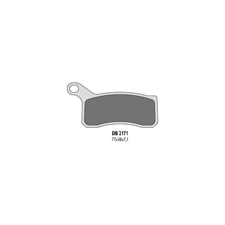DELTA BRAKING klocki hamulcowe KH462 ktm quad - zastępują DB2171MX-D oraz DB2171QD-D