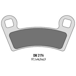 DELTA BRAKING klocki hamulcowe KH456 polaris - zastępują DB2176MX-D oraz DB2176QD-D