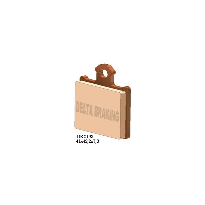 DELTA BRAKING klocki hamulcowe KH602 ktm SX85`11-18 tył - zastępują DB2198MX-D oraz DB2198QD-D