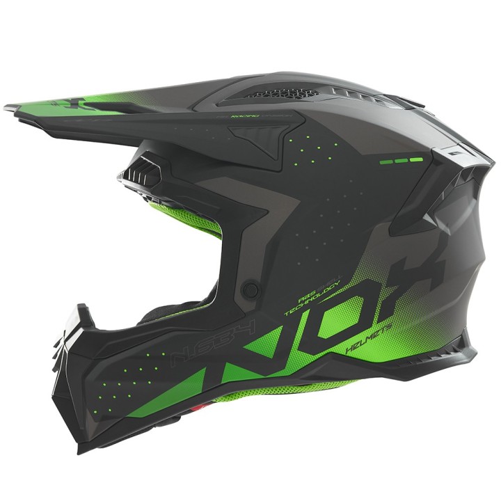 NOX PROMOCJA KASK OFF ROAD / CROSS N634 GRADIENT