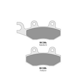 DELTA BRAKING klocki hamulcowe KH135 / KH214 przód - zastępują DB2200MX-D oraz DB2200QD-D