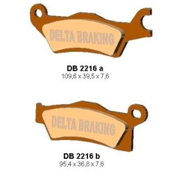 DELTA BRAKING klocki hamulcowe KH618 can-am outlander 800/1000 '12, renegade 1000 '12 lewy przód - zastępują DB2216MX-D oraz DB…