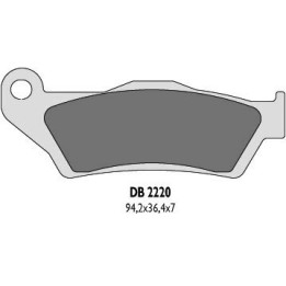 DELTA BRAKING klocki hamulcowe KH181 przód brembo - zastępują DB2220MX-N oraz DB2220QD-N