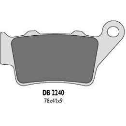 DELTA BRAKING klocki hamulcowe KH208 tył brembo (ktm) - zastępują DB2240MX-D oraz DB2240QD-D