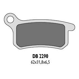 DELTA BRAKING klocki hamulcowe KH357 ktm SX65/85 tył - zastępują DB2290MX-D oraz DB2290QD-D