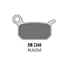 DELTA BRAKING klocki hamulcowe KH325 ktm 50/60 tył - zastępują DB2360MX-N
