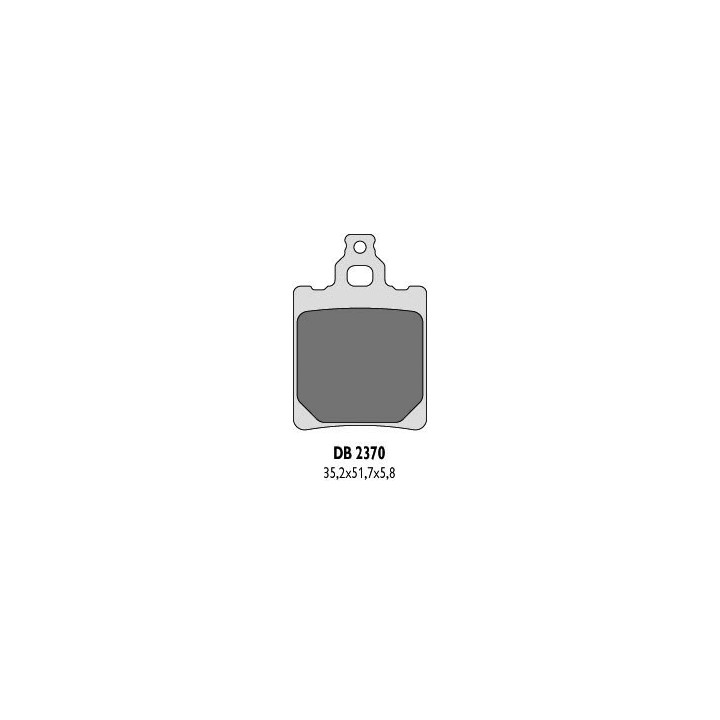 DELTA BRAKING klocki hamulcowe KH60 KH337 ktm SX60/65`00-03 - zastępują DB2370MX-D oraz DB2370QD-D