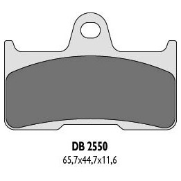DELTA BRAKING klocki hamulcowe KH344 yamaha yfm 660 02-08 tył - zastępują DB2550MX-D oraz DB2550QD-D