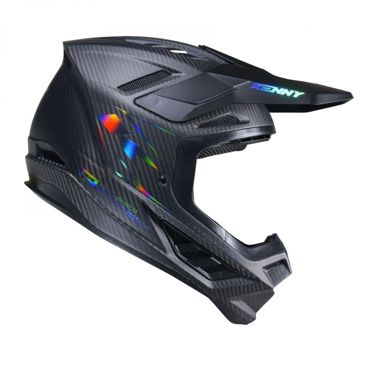 KENNY RACING KASK CROSS/ENDURO TITANIUM CARBON MATT HOLOGRAPHIC