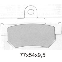 GALFER klocki hamulcowe KH106/2 spiek metaliczny (złote) (grubość 9,5MM)