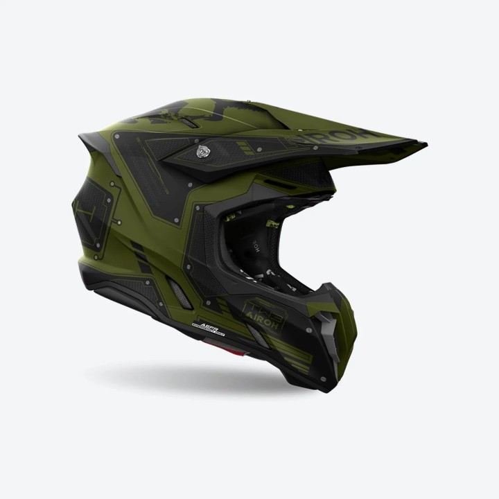 AIROH PROMOCJA KASK CROSS / ENDURO / ATV / QUAD TWIST 3 MILITARY MATT