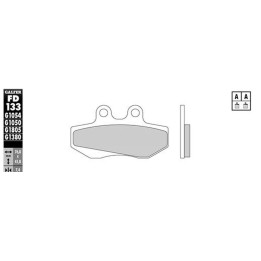 GALFER klocki hamulcowe KH167 półmetaliczne (oferta specjalna)