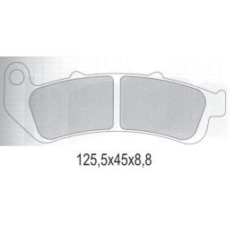GALFER klocki hamulcowe KH189 półmetaliczne (oferta specjalna)