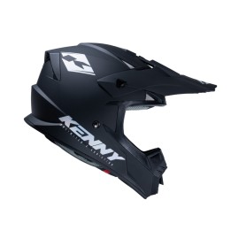 KENNY RACING KASK CROSS/ENDURO MODEL TRACK SOLID MATT BLACK HOLOGRAPHIC - 64 CM )