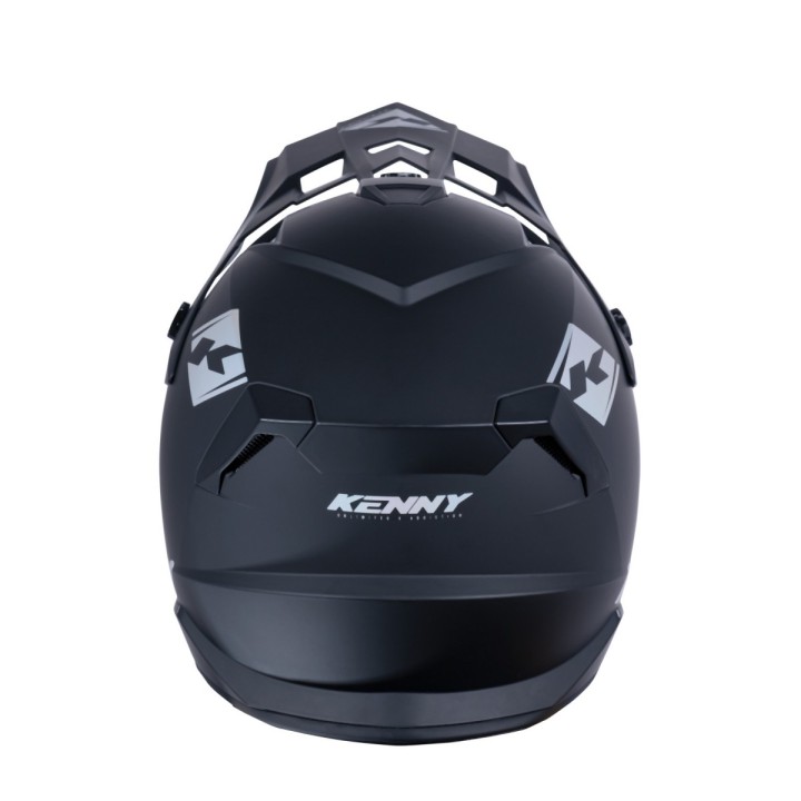 KENNY RACING KASK CROSS/ENDURO MODEL TRACK SOLID MATT BLACK HOLOGRAPHIC - 64 CM )