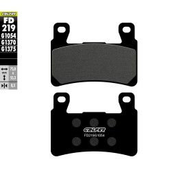 GALFER klocki hamulcowe KH265 / KH296 półmetaliczne