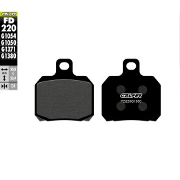 GALFER klocki hamulcowe KH266 półmetaliczne scooter
