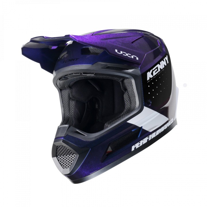 KENNY RACING KASK CROSS/ENDURO MODEL PERFORMANCE ERT GRAPHIC NIGHT DIAMOND PEARL - 64 CM )
