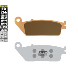 GALFER klocki hamulcowe KH226 / KH142 spiek metaliczny (złote) sport