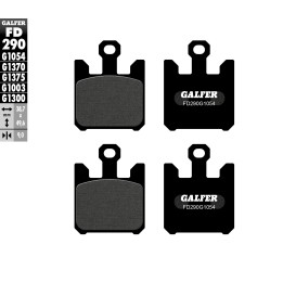 GALFER klocki hamulcowe KH369/4 półmetaliczne (4 szt.)