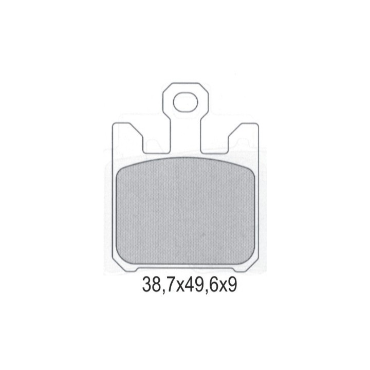 GALFER klocki hamulcowe KH369/4 półmetaliczne (oferta specjalna)
