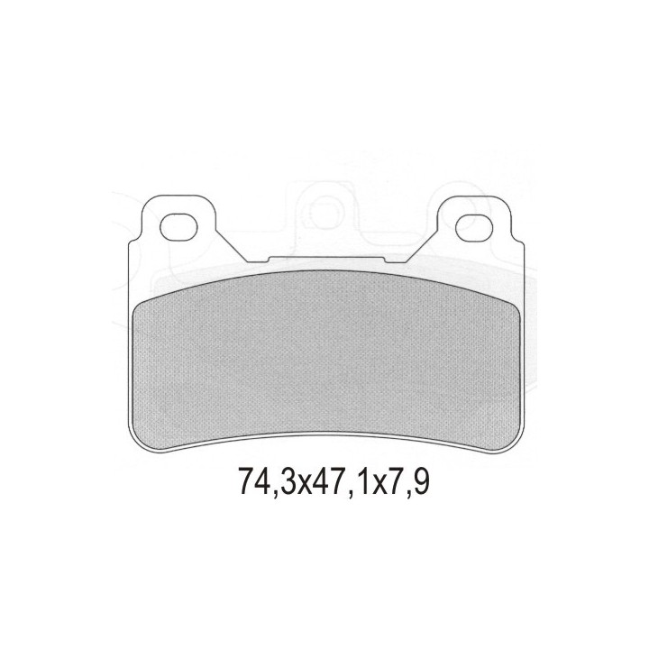 GALFER klocki hamulcowe KH390 półmetaliczne honda cbr 600/1000RR przód (oferta specjalna) wycofane z oferty