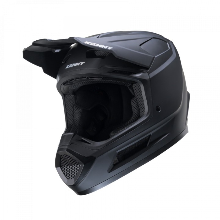 KENNY RACING KASK CROSS/ENDURO MODEL PERFORMANCE ERT SOLID MATT BLACK - 64 CM )