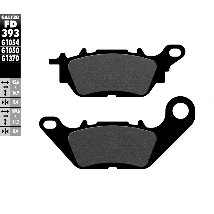 GALFER klocki hamulcowe KH464 półmetaliczne yamaha n-max 125 / 150