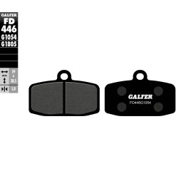 GALFER klocki hamulcowe KH612 półmetaliczne