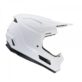 KENNY RACING KASK CROSS/ENDURO MODEL PERFORMANCE ERT SOLID WHITE - 56 CM )