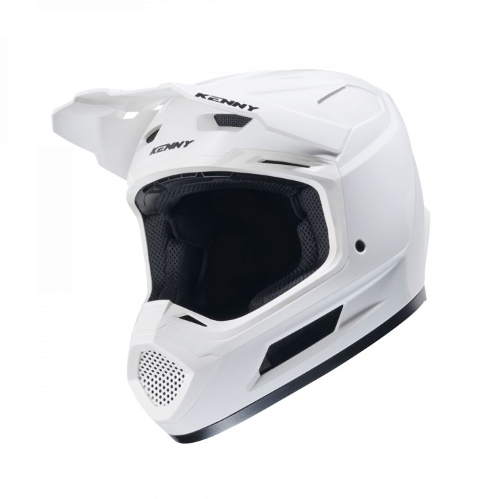 KENNY RACING KASK CROSS/ENDURO MODEL PERFORMANCE ERT SOLID WHITE - 56 CM )