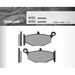 BRENTA klocki hamulcowe KH419 suzuki gsx/gsr/gsxr tył (ft 3131)
