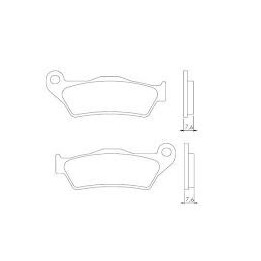 BRENTA klocki hamulcowe KH181 spiek metaliczny (złote) brembo przód ktm (ft 4027)
