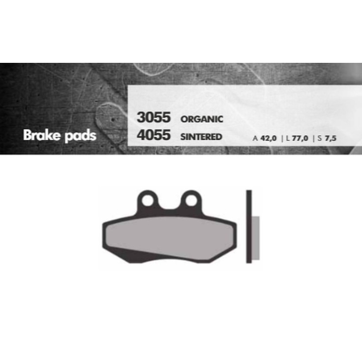 BRENTA klocki hamulcowe KH167 spiek metaliczny (złote) (ft 4055)