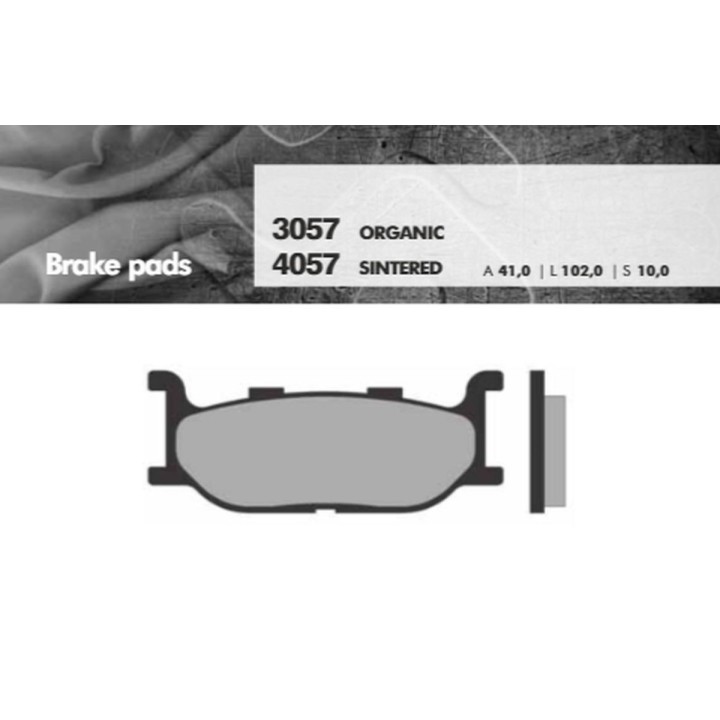 BRENTA klocki hamulcowe KH179 spiek metaliczny (złote) (ft 4057)