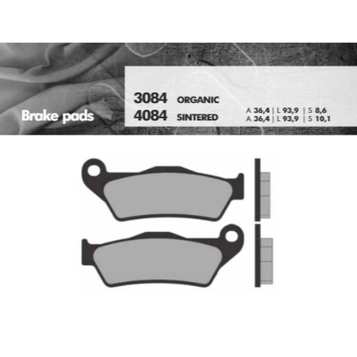 BRENTA klocki hamulcowe KH363 spiek metaliczny (złote) bmw tył (ft 4084)