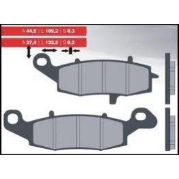 BRENTA klocki hamulcowe KH229 spiek metaliczny (złote) (ft 4092)