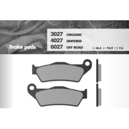 BRENTA klocki hamulcowe KH181 spiek metaliczny (złote) off road zacisk brembo przód np. ktm sx/exc (ft 6027)