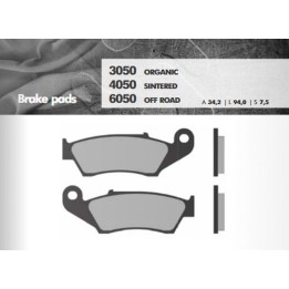 BRENTA klocki hamulcowe KH185 spiek metaliczny (złote) off road cr/crf/kx/kxf/rm/rmz/yz/yzf przód (ft 6050)