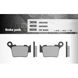 BRENTA klocki hamulcowe KH368 spiek metaliczny (złote) off road (ft 6056)