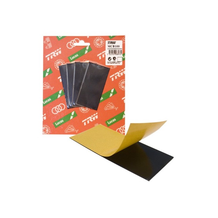 TRW zf podkładki antywibracyjne pod klocki hamulcowe ( 4 szt. 80X40MM )