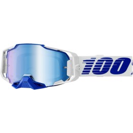 100 PROCENT GOGLE ARMEGA BLUE - MIRROR BLUE LENS