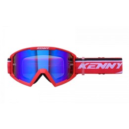 KENNY RACING GOGLE MODEL TRACK+ RED - BLUE LENS