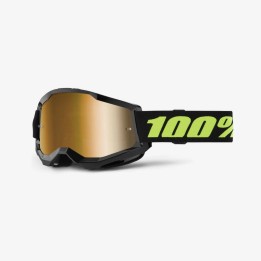 100 PROCENT GOGLE STRATA 2 SOLAR ECLIPSE - MIRROR TRUE GOLD LENS